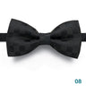 1PCS Bow Ties for Men Wedding Bowtie Black Neck Tie Adjustable Bowknot Classic Butterfly Cravat Adult Double Tie Business Gift