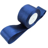 Deep Blue Satin Ribbon Wholesale Gift Wrapping Christmas ribbons