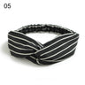 New Fashion Women Girls Bohemian Hair Bands Print Headbands Vintage Cross Turban Bandage Bandanas HairBands Hair Accessories