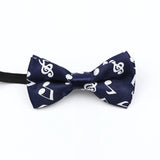 Musical Note Bow Tie Guitar Piano Stave Adult Children Bowtie Novelty Handmade Butterfly Wedding Party Men Gift Accessories
