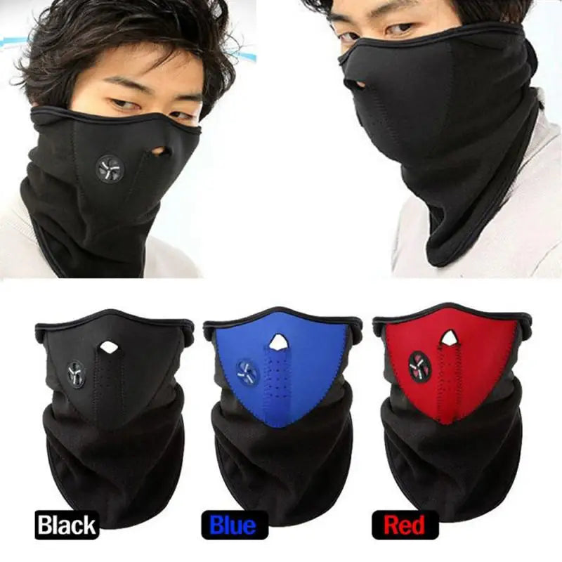 Outdoor Riding Mask Winter Warm Face Neck Warm Breathable Mask Scarf Windproof Men Outdoor Sports Accessories