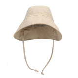 Big Brim Baby Sun Hat Summer Spring Kids Bucket Hat for Girls Boys Cotton Linen Children Cap Beach Travel Kids Hats Caps 2M-4Y