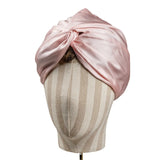 100 Mulberry Silk Turban Bonnets For Women Twisted Sleeping Night Cap 19 Momme Pure Silk Hair Wrap Cap For Curly Ladies Headwrap