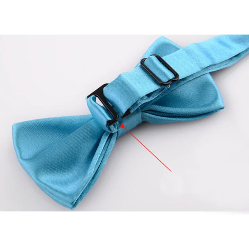 Kid Bowties Solid Butterfly Bowtie Wedding Accessories Gift Bow Tie Party TiesNew Wholesale Bowknot CA43