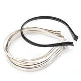 5pcs Blank Metal Headbands DIY Headbands Plain Thin Headbands for Making Hair Accessories For Jewelry