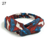 New Fashion Women Girls Bohemian Hair Bands Print Headbands Vintage Cross Turban Bandage Bandanas HairBands Hair Accessories