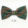 JEMYGINS Christmas Bow Ties for Mens Shirt  Snowflake Christmas Tree Pattern Men Silk Bow Tie  Christmas Party Gift