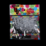 New 200 Pcs Child Baby Gum Transparent TPU Disposable Elastics Hair Bands Girls Ponytail Holder Rubber Bands Hair Accessories