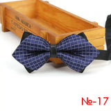 Men Ties Fashion Butterfly Party Wedding Bow Tie for Boys Girls Plaid Check Red Black Bowknot Wholesale Accessories Bowtie