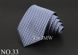 Classic Silk Men Tie Plaid Stripe Floral Ties Formal Wear Business Suit Jacquard Necktie Wedding Party Gift Daily Accessories