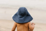 Big Brim Baby Sun Hat Summer Spring Kids Bucket Hat for Girls Boys Cotton Linen Children Cap Beach Travel Kids Hats Caps 2M-4Y