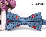 New Floral Men Bow Tie Claret Classic Bowtie For Men Flower Bow Ties For Business Wedding Butterfly Cravats Adult Suits Bowties