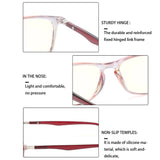 Reading Glasses Blue Light Blocking Computer Readers for Women Men Anti Glare UV Filter Eyeglasses