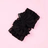 Baby Headband Big Bows For Girls Hair Accessories Jacquard Toddler Wide Headwrap Soft Newborn Hairband Elastic Kids Turban