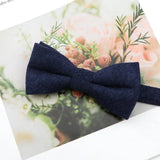 Mens Super Soft Downy Suede Parent-Child Bowtie Set Macarons Solid Color Classic Design Cute Butterfly Red Green Blue Pink Tie