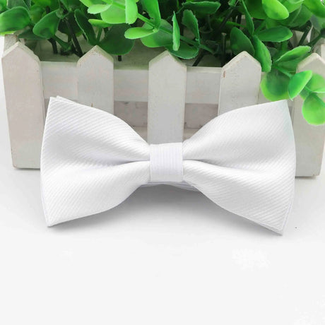 Classical Solid Fashion Bowties Groom Men Colorful Striped Cravat Grid Male Marriage Butterfly Wedding Bow Ties