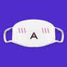 Cotton Kawaii Funny Anime Expression Mouth Face Mask Smile Breathable Masks For Korean Unisex Face Mouth Muffle Mask Accessories