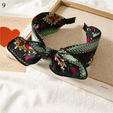 Fashion Women Big Bow Headband Hair Hoop Bands Girls Bowknot Wide Hairbands Ornaments for Girls Hair Accessories Headdredss