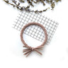 Pink Elastic Hair Bands Cute Rabbit Round Beads Heart Strawberry Rubber Band For Baby Girls Children Women Hair Accessories Gift