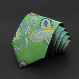 Classic Silk Men Tie Plaid Stripe Floral Ties Formal Wear Business Suit Jacquard Necktie Wedding Party Gift Daily Accessories