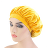 New velvet high elastic wide-brimmed nightcap flannel round hat chemotherapy hat scarf hat