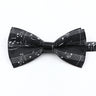 Musical Note Bow Tie Guitar Piano Stave Adult Children Bowtie Novelty Handmade Butterfly Wedding Party Men Gift Accessories