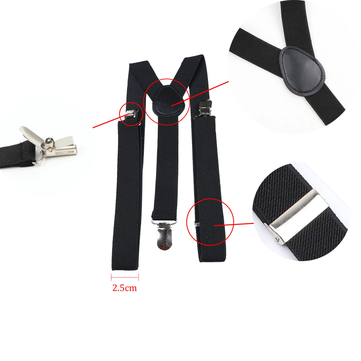 Elastic Leather Suspenders Bowtie Set Braces Men Women Sage Green Adjustable Braces Straps For Wedding Y-Back Shirt Accessories
