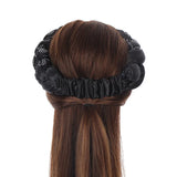 Latest Exaggerated Satin Twist Braids Headband Handmade African Headtie Nigerian Wedding Gele Women Turbans Ladies Head Wraps