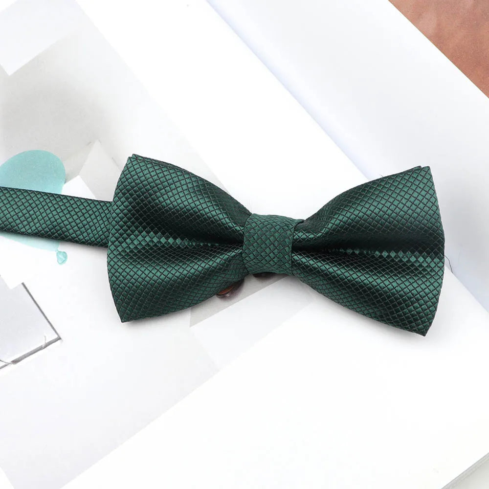 Solid Colorful Parent-Child Bowtie Set Classic Cute Family Butterfly Party Dinner Wedding Design Cute bow tie Accessory NO.1-15