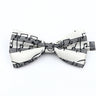 Musical Note Bow Tie Guitar Piano Stave Adult Children Bowtie Novelty Handmade Butterfly Wedding Party Men Gift Accessories