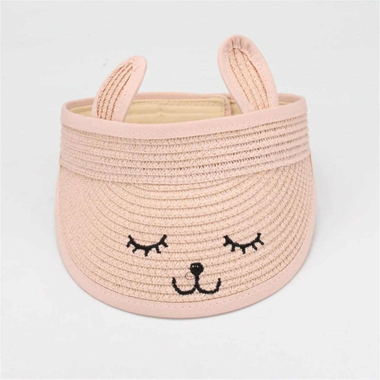 Cartoon Floppy Sun Hat for Kids Summer Beach Cap Sunshade Visor Top Unisex Baby Girl Boy Children's Sun Protection Accessory