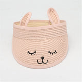 Cartoon Floppy Sun Hat for Kids Summer Beach Cap Sunshade Visor Top Unisex Baby Girl Boy Children's Sun Protection Accessory