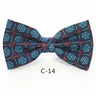 JEMYGINS Christmas Bow Ties for Mens Shirt  Snowflake Christmas Tree Pattern Men Silk Bow Tie  Christmas Party Gift