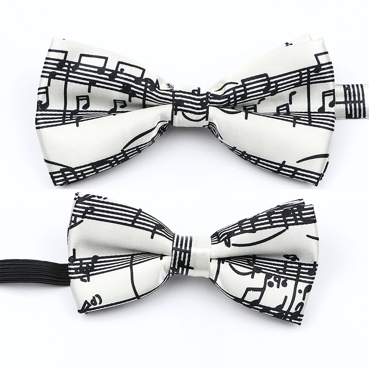 Musical Note Bow Tie Guitar Piano Stave Adult Children Bowtie Novelty Handmade Butterfly Wedding Party Men Gift Accessories