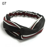 New Fashion Women Girls Bohemian Hair Bands Print Headbands Vintage Cross Turban Bandage Bandanas HairBands Hair Accessories