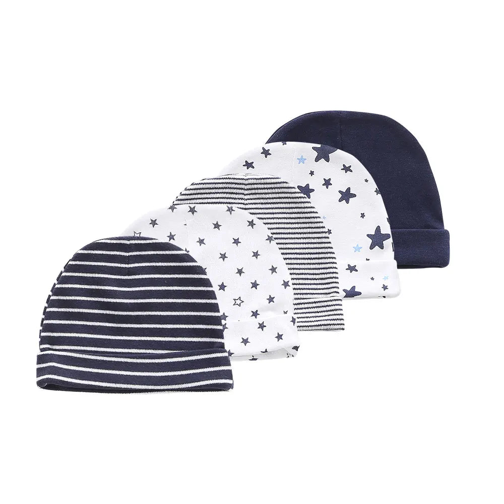 Newborn Baby Hat and Mittens Girl Boy Cap Comfy Infant Hat & Gloves Cotton Toddler Baby Accessorise For 0-6M