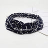 2020 Fashion Bohemian Headband Print Hairbands For Women Girls Vintage Cross Knot Turban Bandanas Headwear Hair Accessories