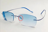Pure Titanium Eyeglasses Rimless flexible Optical Frame Prescription Spectacle Frameless Glasses Eye glasses 010 Line Temple