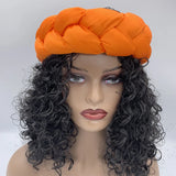 Latest Exaggerated Satin Twist Braids Headband Handmade African Headtie Nigerian Wedding Gele Women Turbans Ladies Head Wraps