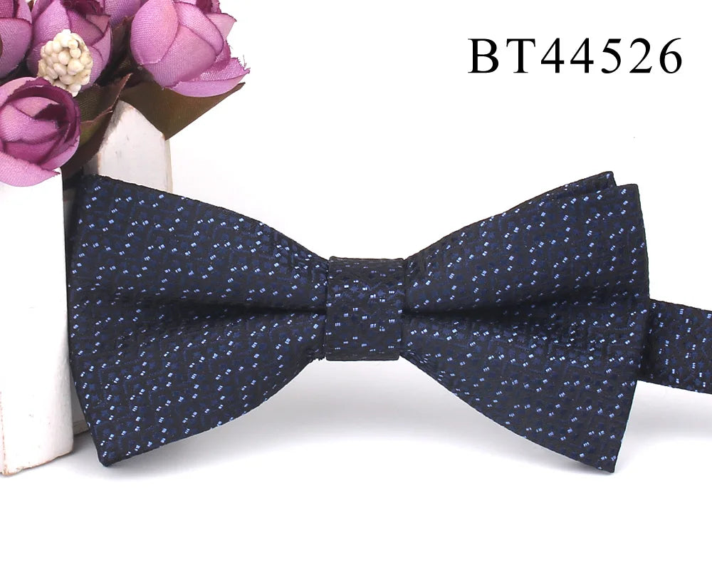 New Floral Men Bow Tie Claret Classic Bowtie For Men Flower Bow Ties For Business Wedding Butterfly Cravats Adult Suits Bowties