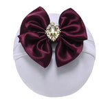 Baby Headband Bow Hair Bands For Girl Corduroy Head Band Baby Toddler Solid Headbands Hair Band Bow Headwear Accessories