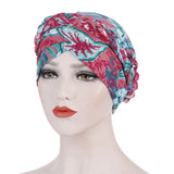 Cotton print muslim turban scarf for women islamic inner hijab caps Arab wrap head scarves femme musulman turbante mujer