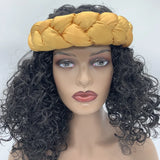 Latest Exaggerated Satin Twist Braids Headband Handmade African Headtie Nigerian Wedding Gele Women Turbans Ladies Head Wraps