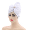 Handmade Nigerian Wedding Gele African Auto Gele Headtie Muslim Turban Cap Arab India Hat Female Head Wraps Turbante Mujer