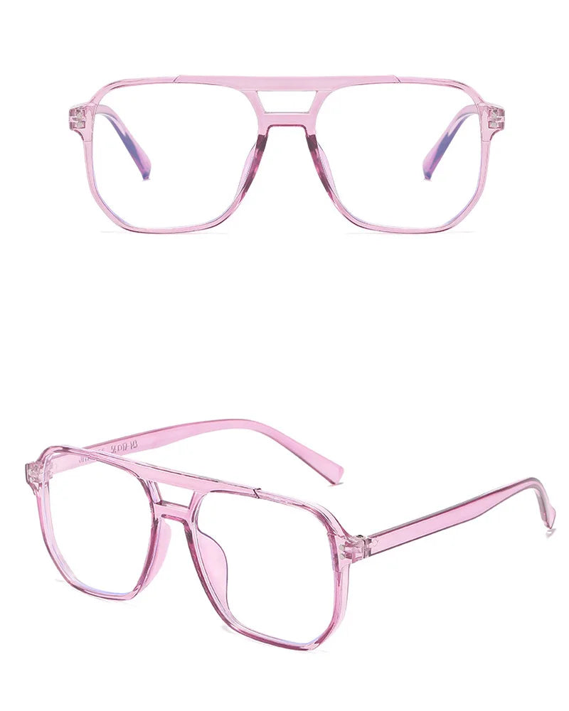 New 2022 Unisex Blue Light Blocking Glasses For Women Fashion Anti Blue Ray Eyewear Men Computer Gaming Eyeglasses UV Protection