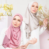 New Arrival crinkle satin chiffon hijab scarf Plain Shawls wrinkle scarves Women Muslim Turban Solid Color Headscarf 20 colors