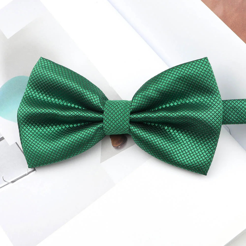Solid Colorful Parent-Child Bowtie Set Classic Cute Family Butterfly Party Dinner Wedding Design Cute bow tie Accessory NO.1-15