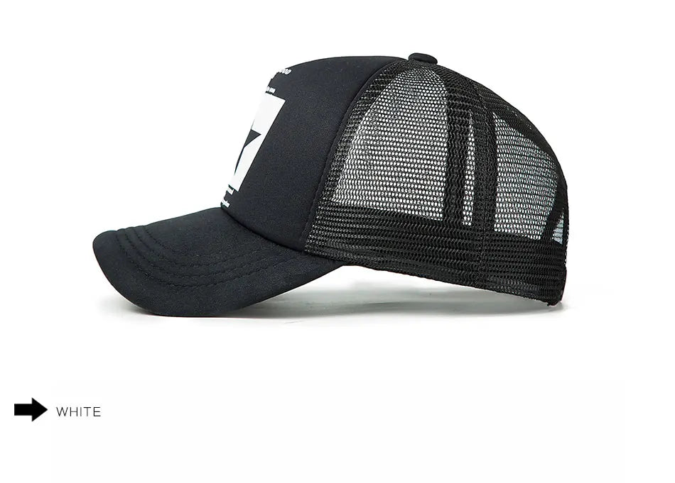 Fashion Brand Baseball Cap Women Baseball Hat Breathable Men Women Summer Mesh Cap Baseball Caps Gorras