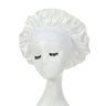 Women Satin Bonnet Spandex Wide Stretchy Band Bonnet Satin Cheveux Nuit Silk Sleeping Night Cap Bonnets for Women