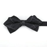 Men Ties Fashion Butterfly Party Wedding Bow Tie for Boys Girls Plaid Check Red Black Bowknot Wholesale Accessories Bowtie